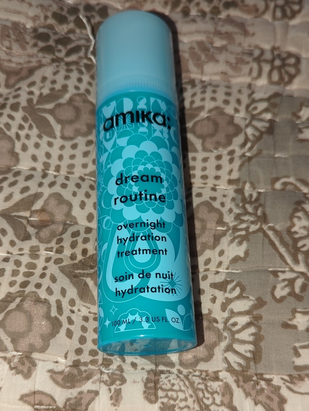 amika Dream Routine Overnight Hydration Treatment — teal